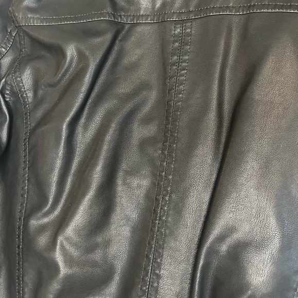 Xray jeans faux leather bomber jacket - Picture 6 of 6